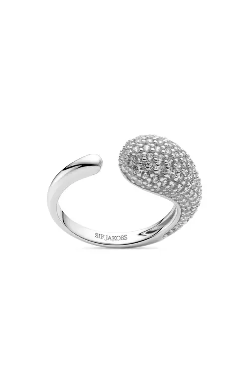 Ring Goccia Piccolo in 925 Sterling Silver by Sif Jakobs Jewellery