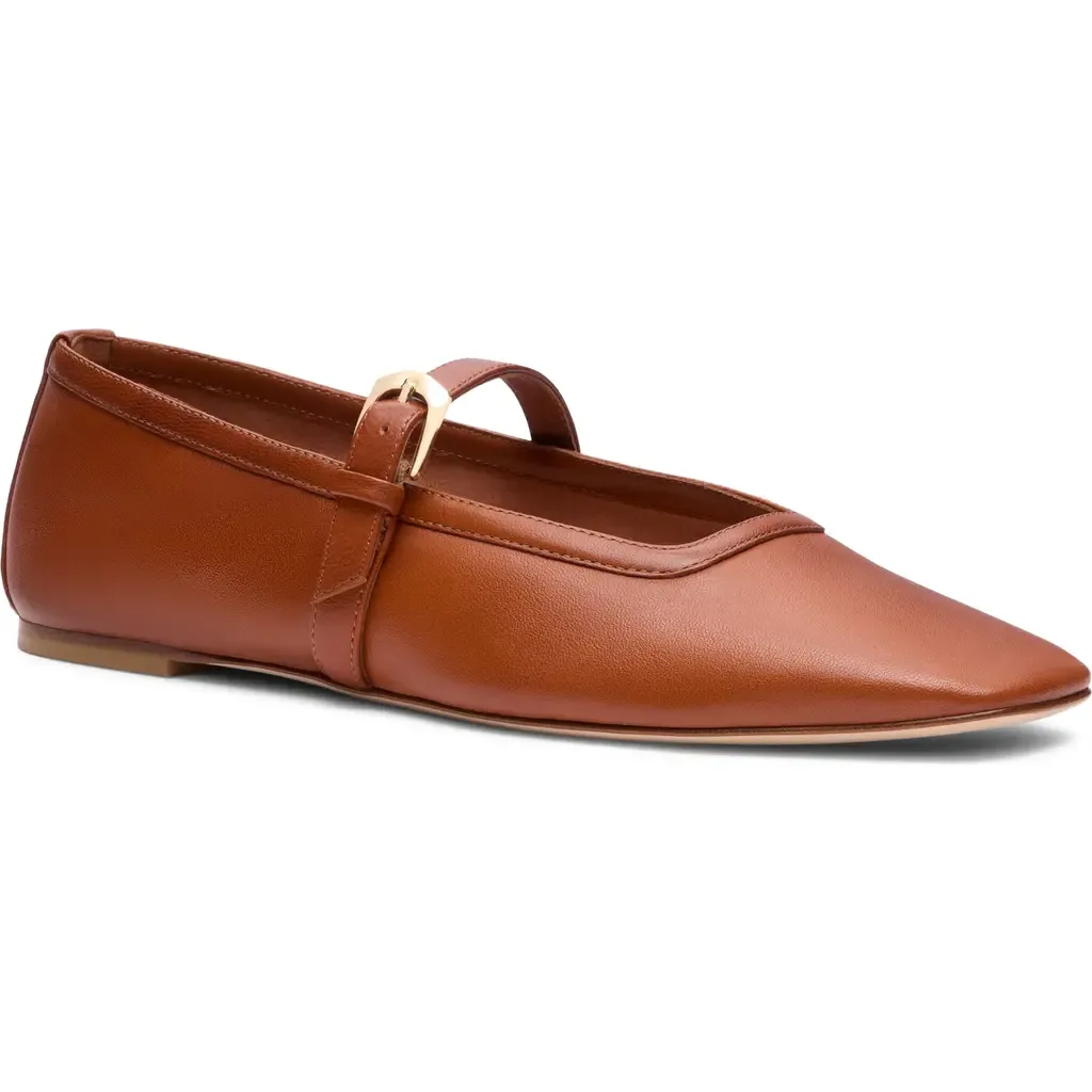 Sai Leather Mary Jane Flat