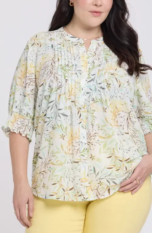 Print Peasant Top by NYDJ
