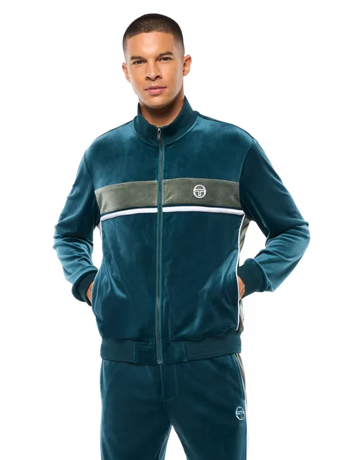 Forato Velour Track Jacket by Sergio Tacchini