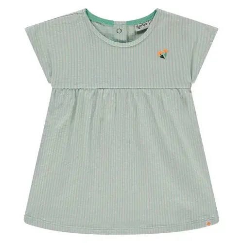 Short Sleeve Striped Dress by BABYFACE