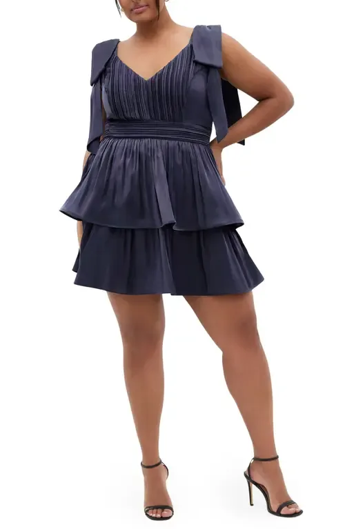 Betty Bow Cocktail Dress by City Chic