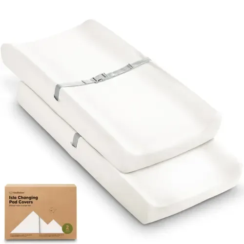 2-Pack Isla Changing Pad Covers by KeaBabies