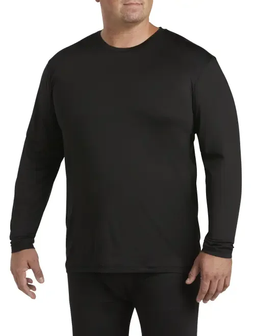 Colder Weather Level 2 Performance Thermal T-Shirt by Harbor Bay by DXL
