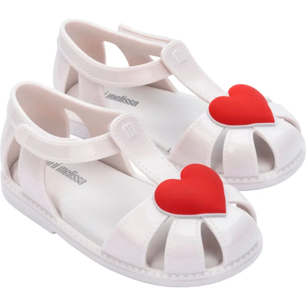 Hip Heart Sandal by Mini Melissa