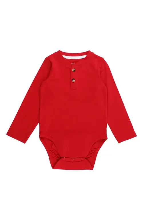 Cotton Henley Bodysuit by RuggedButts