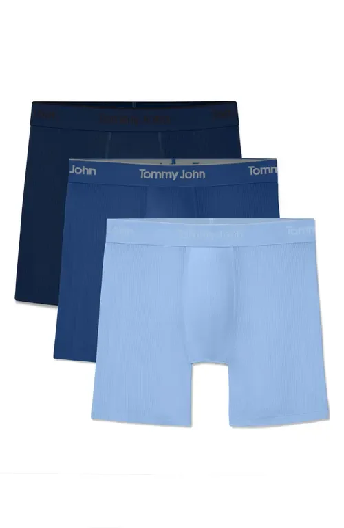 3-Pack Second Skin Luxe Rib Boxer Briefs by Tommy John