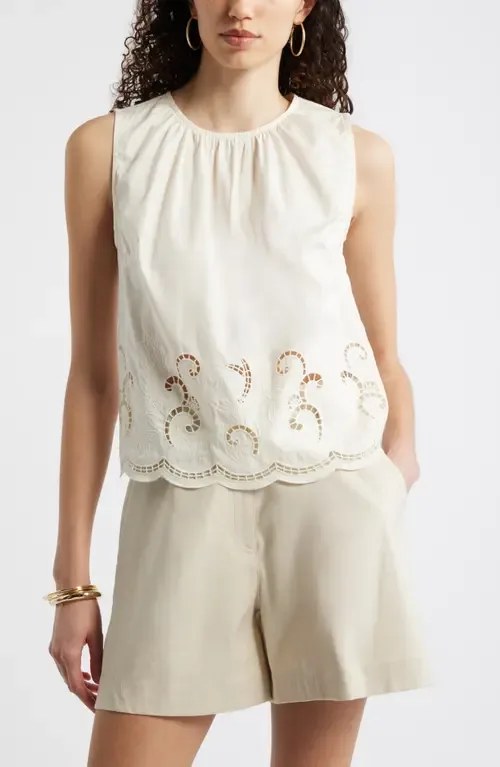 Schiffly Sleeveless Top by Nordstrom