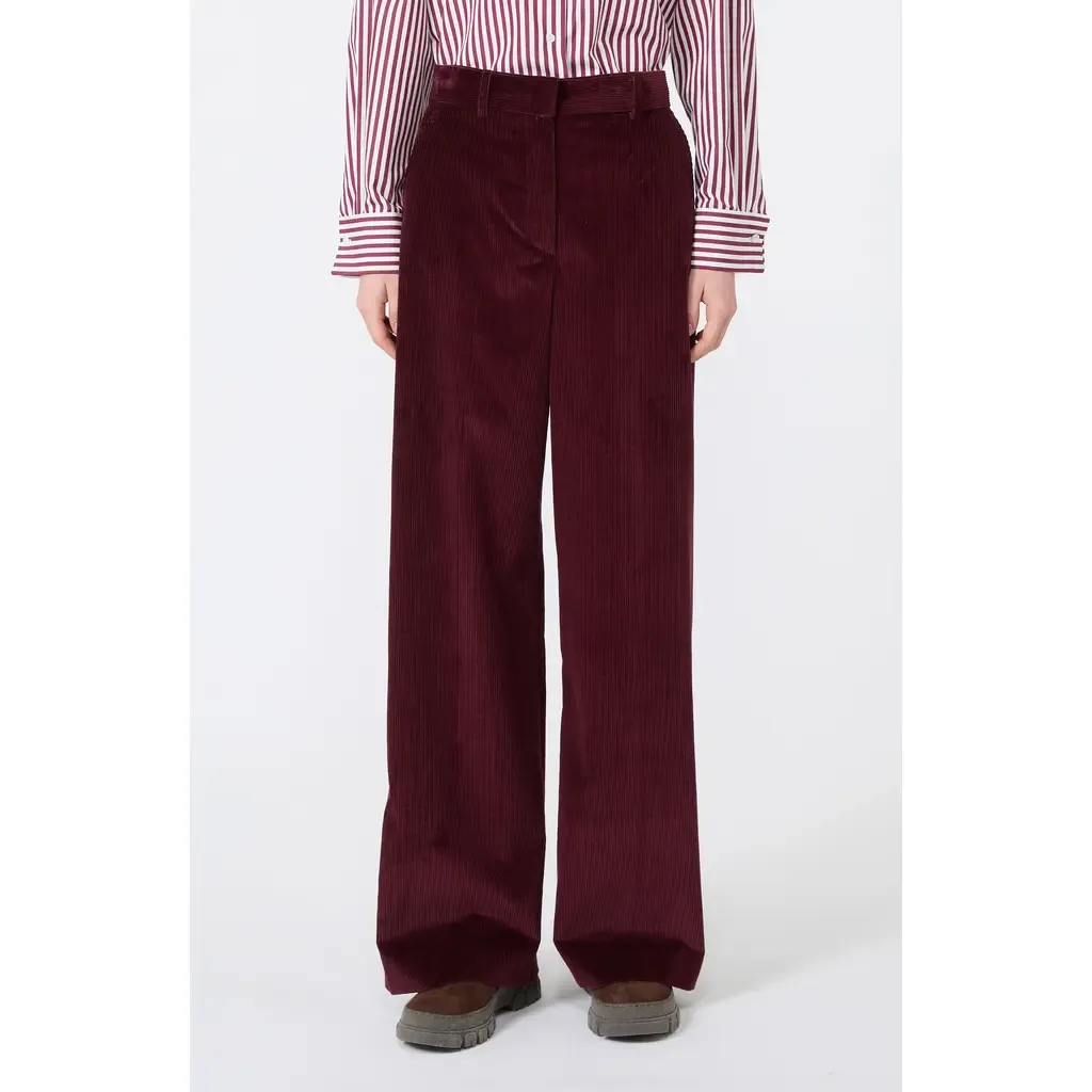 Tania Wide Leg Corduroy Pants by Weekend Max Mara