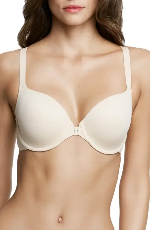 Talia Front Close Racerback Smoothing T-Shirt Bra