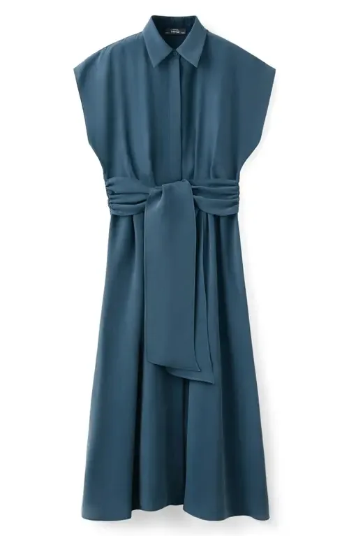 Belted Shirtdress by MANGO