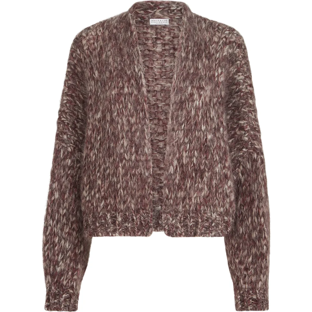Malfilé Mohair Cardigan by Brunello Cucinelli