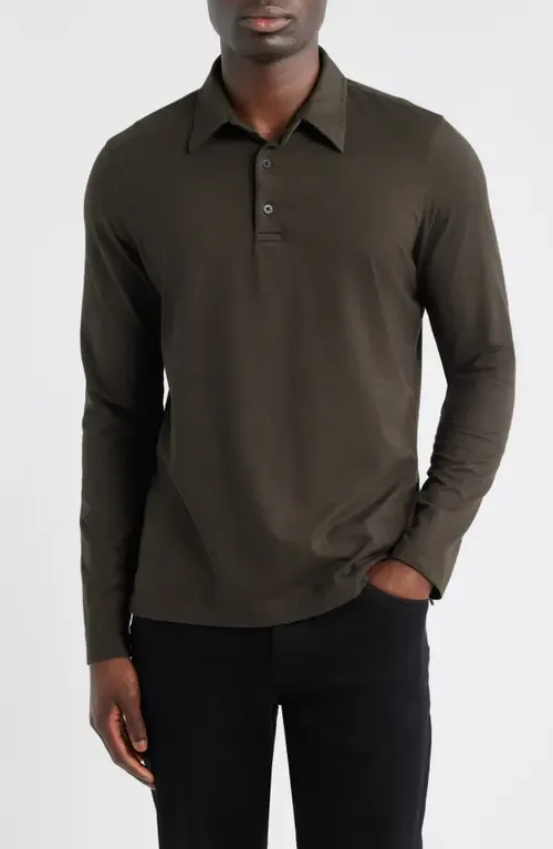 Bryce Long Sleeve Polo by AG