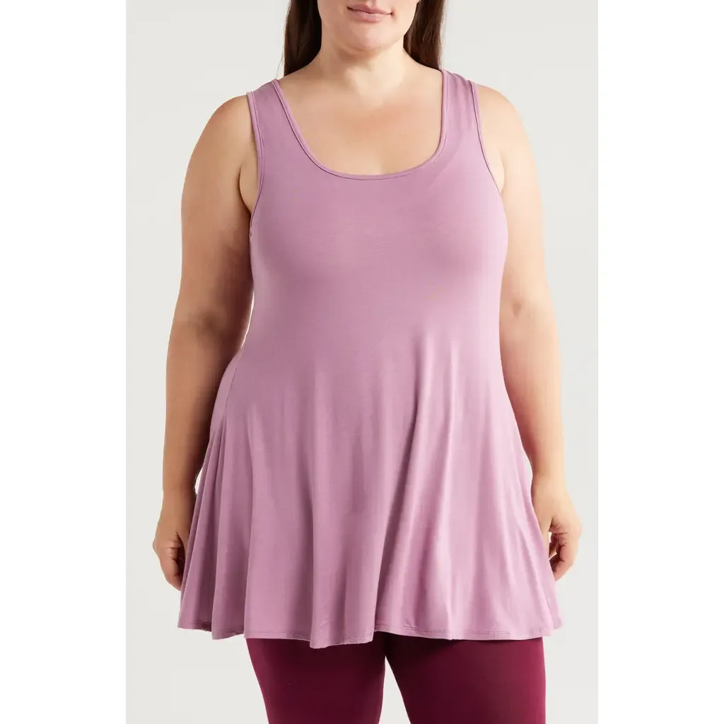 Jersey Tunic Tank by 24seven Comfort Apparel