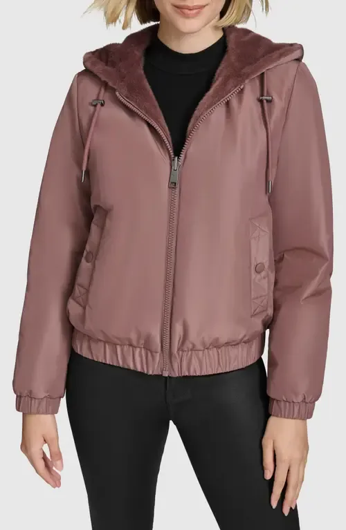 Dalby Reversible Hooded Jacket by Andrew Marc