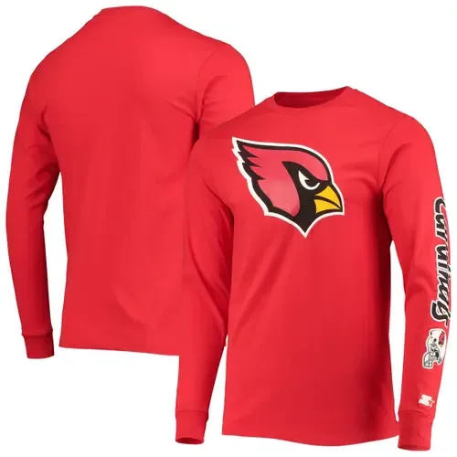 Starter Arizona Cardinals Halftime Long Sleeve T-Shirt by STARTER