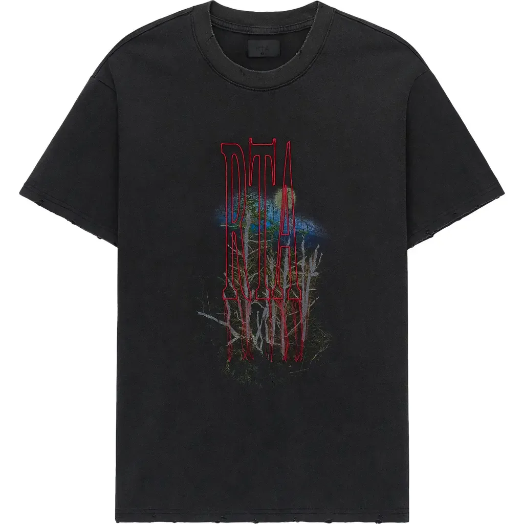 Colin Black Forest Oversize Graphic T-Shirt by RtA