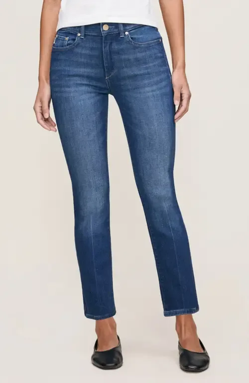 Mara Instasculpt™ Straight Mid Rise Ankle Jeans
