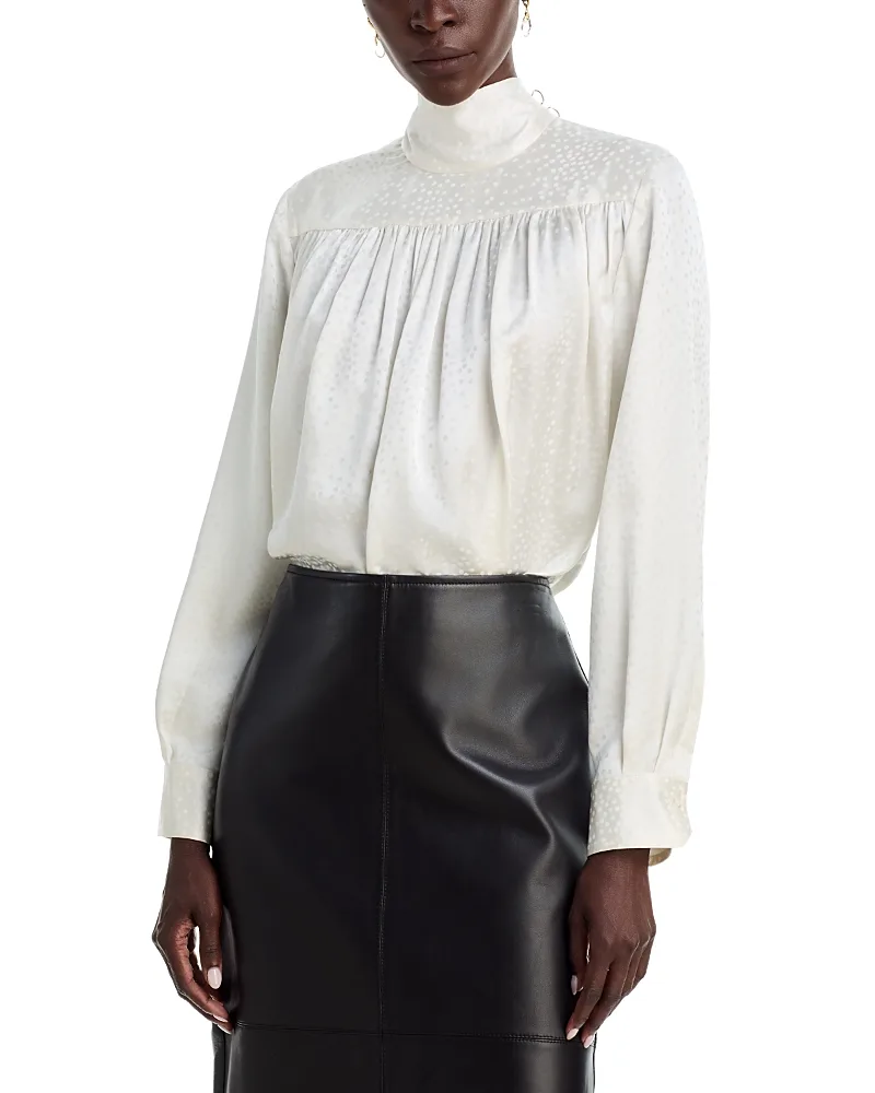 Danielle Silk Back Tie Top by A.L.C.