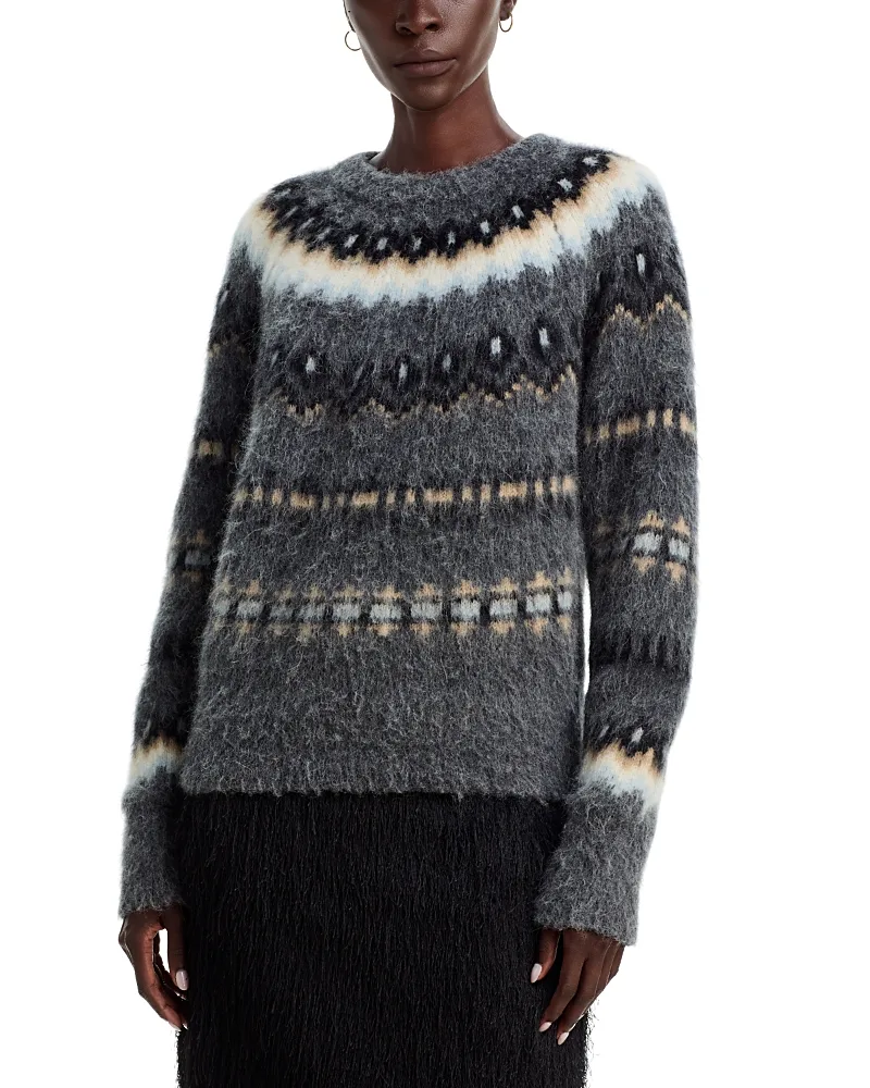 Clara Alpaca Blend Crewneck Sweater
