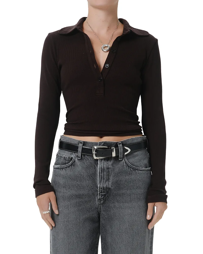 Brea 60s Polo Top by Citizens of Humanity