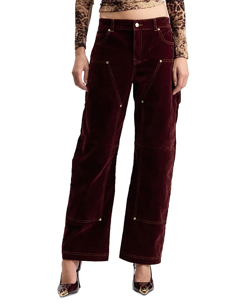 High Rise Barrel Leg Carpenter Jeans by Avec Les Filles