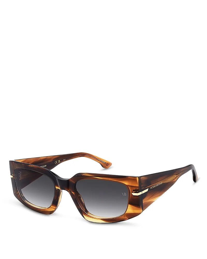 Rectangular Sunglasses, 53mm by Victoria Beckham