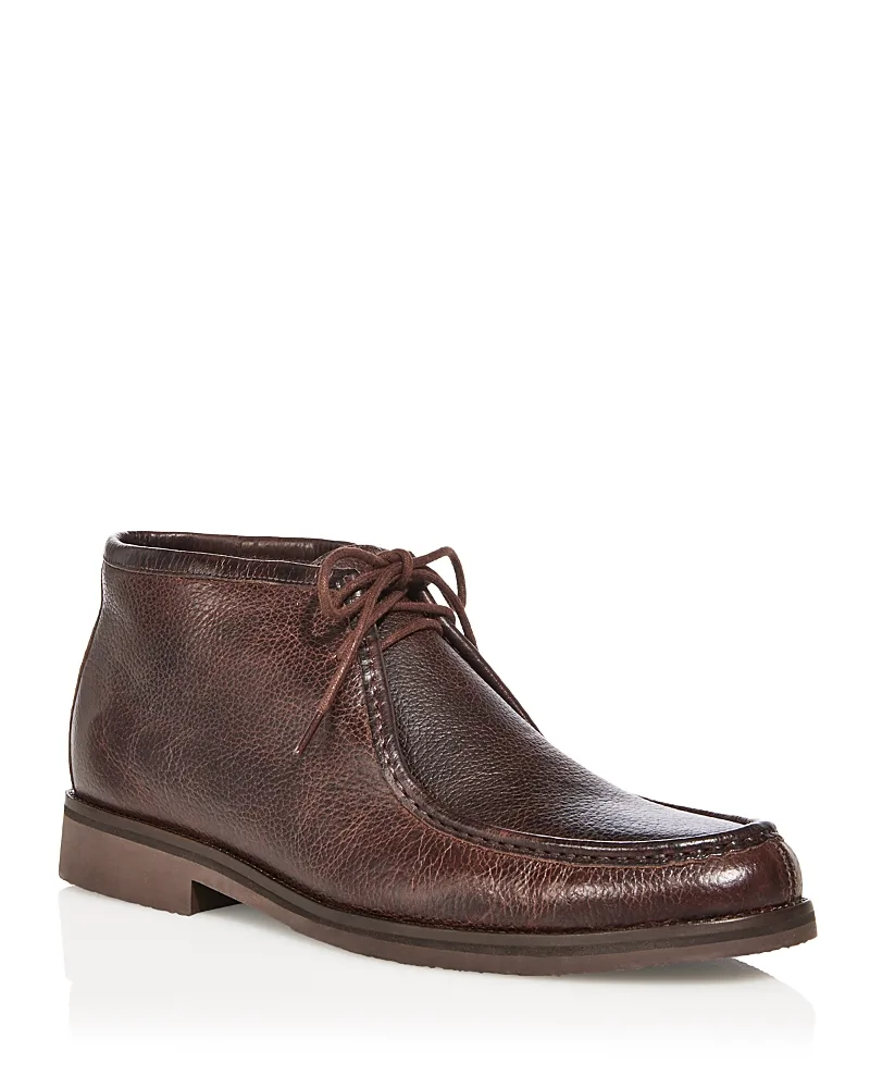 Tempest Pebble Grain Leather Boot by Peter Millar