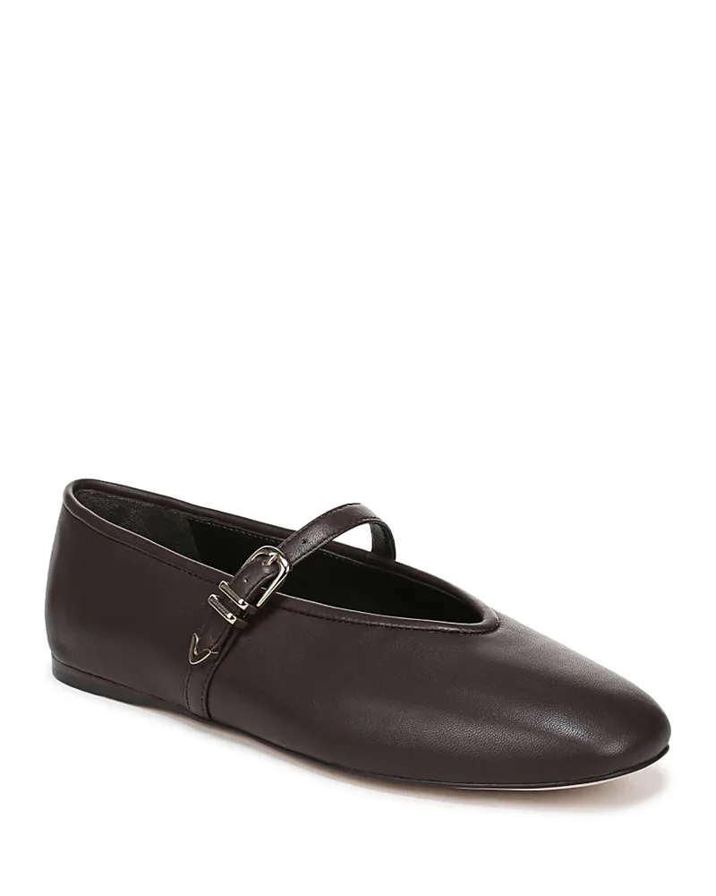 Margot Leather Mary Jane Flats