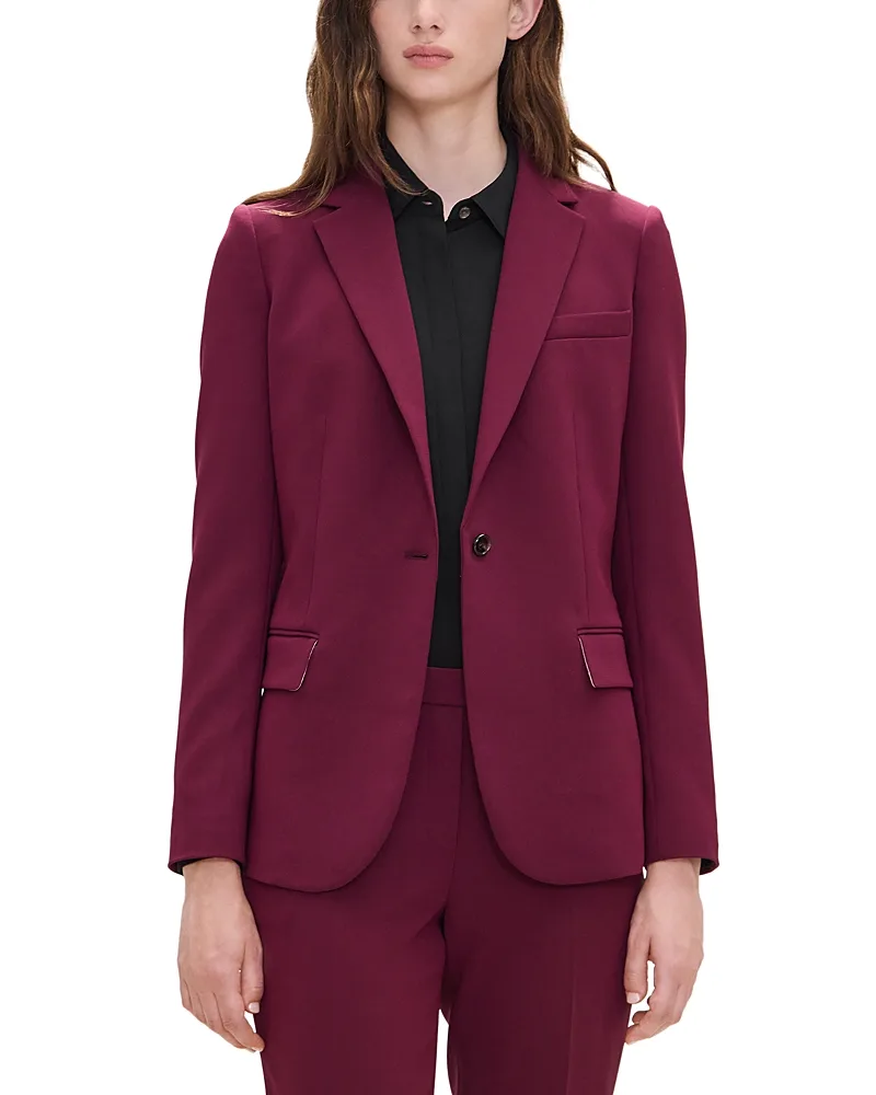 Admiral Crepe Staple Blazer by Theory