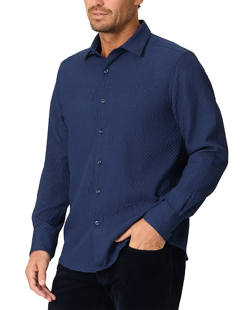 Devonshire Long Sleeve Woven Shirt by Robert Graham