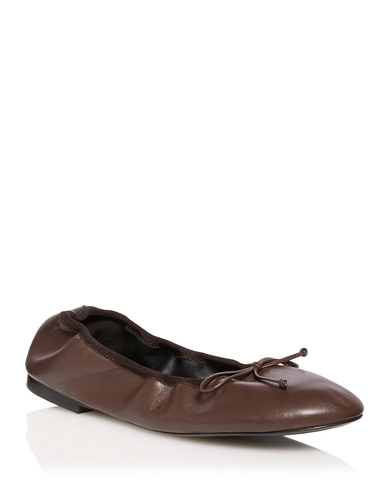 Nia Leather Ballet Flats