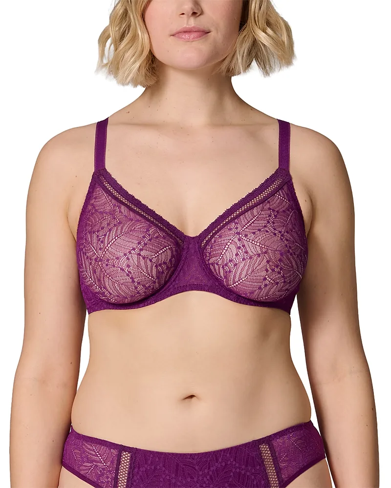 Comete Full Coverage Lace Bra by Simone Perele