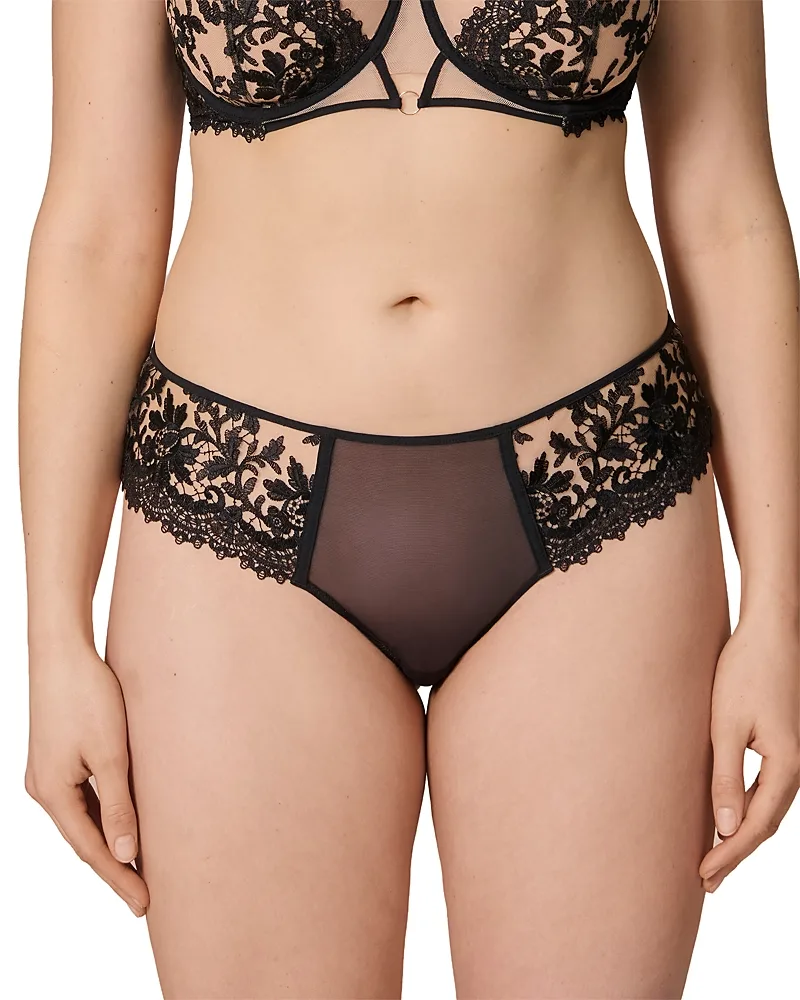 Fantasme Embroidered Boyshort by Simone Perele