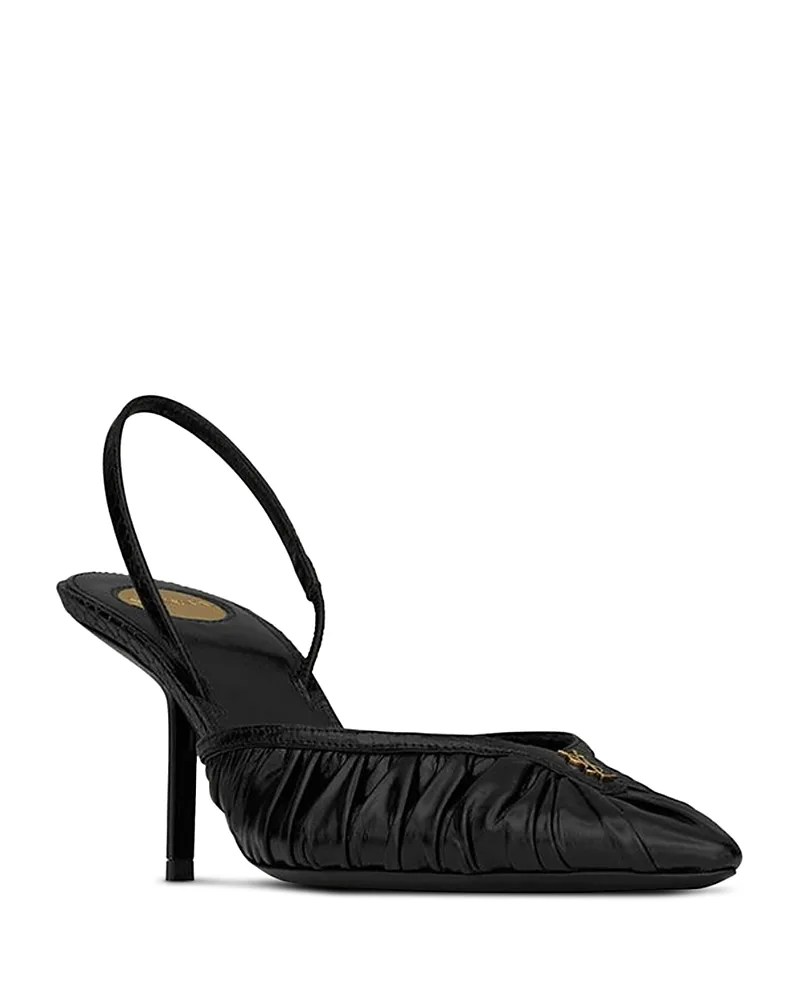 Folie Slingback Pumps by Saint Laurent