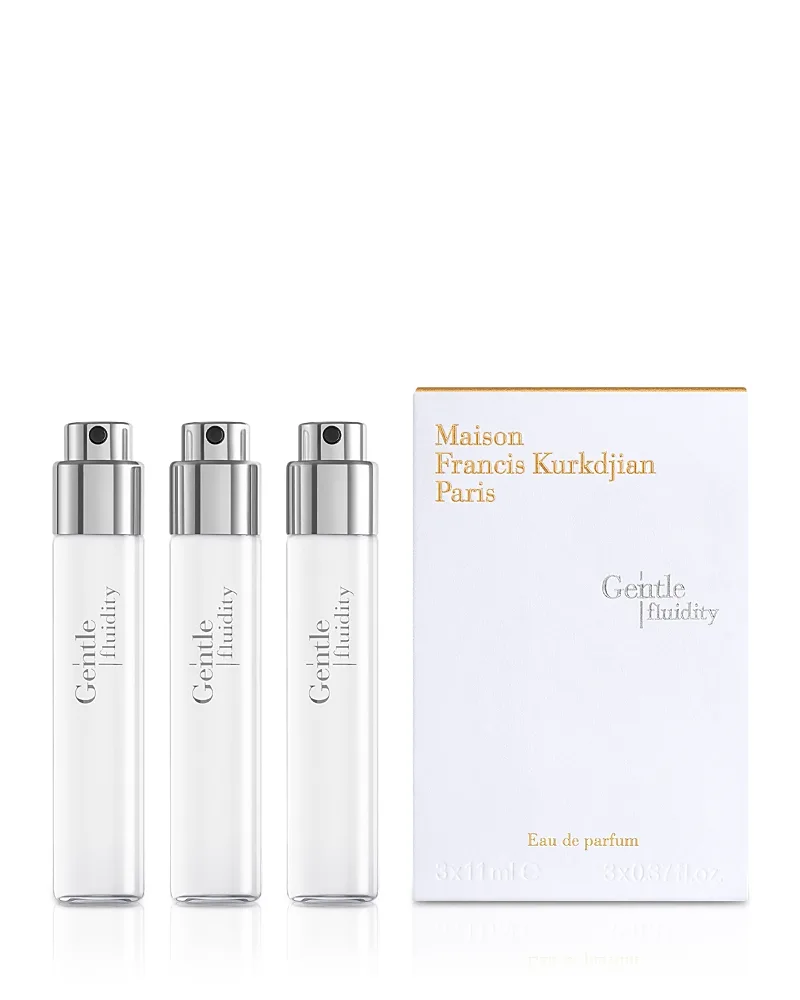 Gentle Fluidity Silver Eau De Parfum Refills Gift Set by Maison Francis Kurkdjian