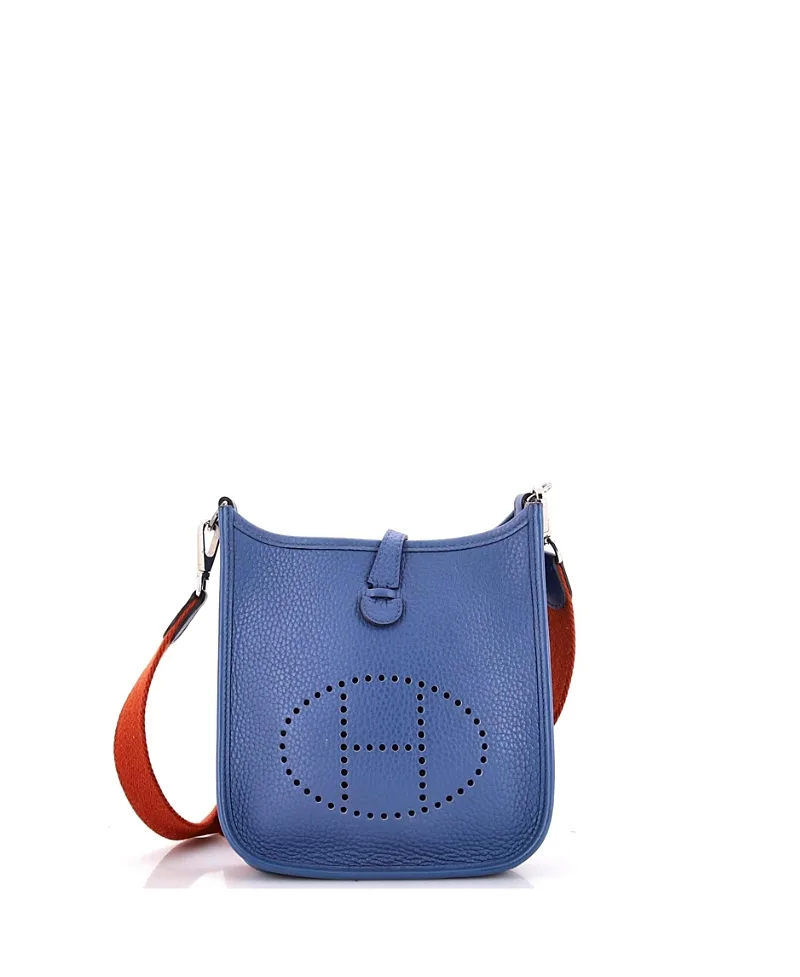 Pre-Owned Hermes Tpm Evelyne Bag Gen Iii Clemence