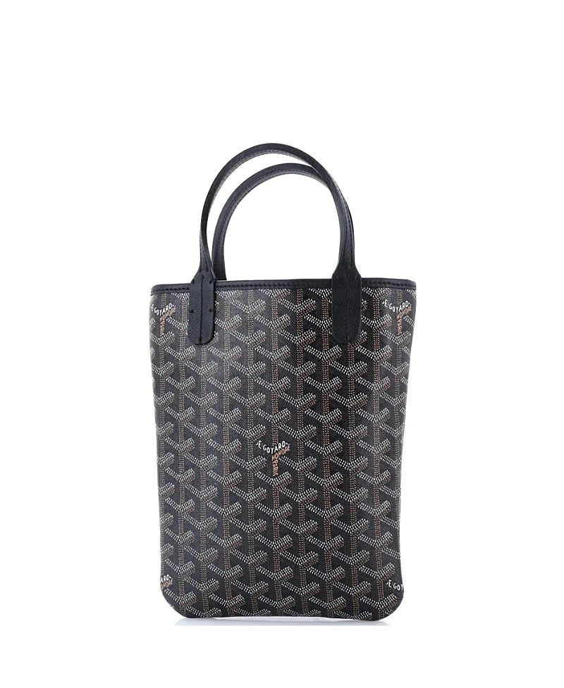 Pre-Owned Goyard Mini Poitiers Tote Coated Canvas by Pre-owned Goyard