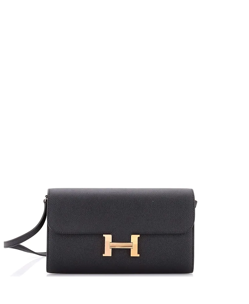 Pre-Owned Constance Epsom Leather Wallet by Hermes