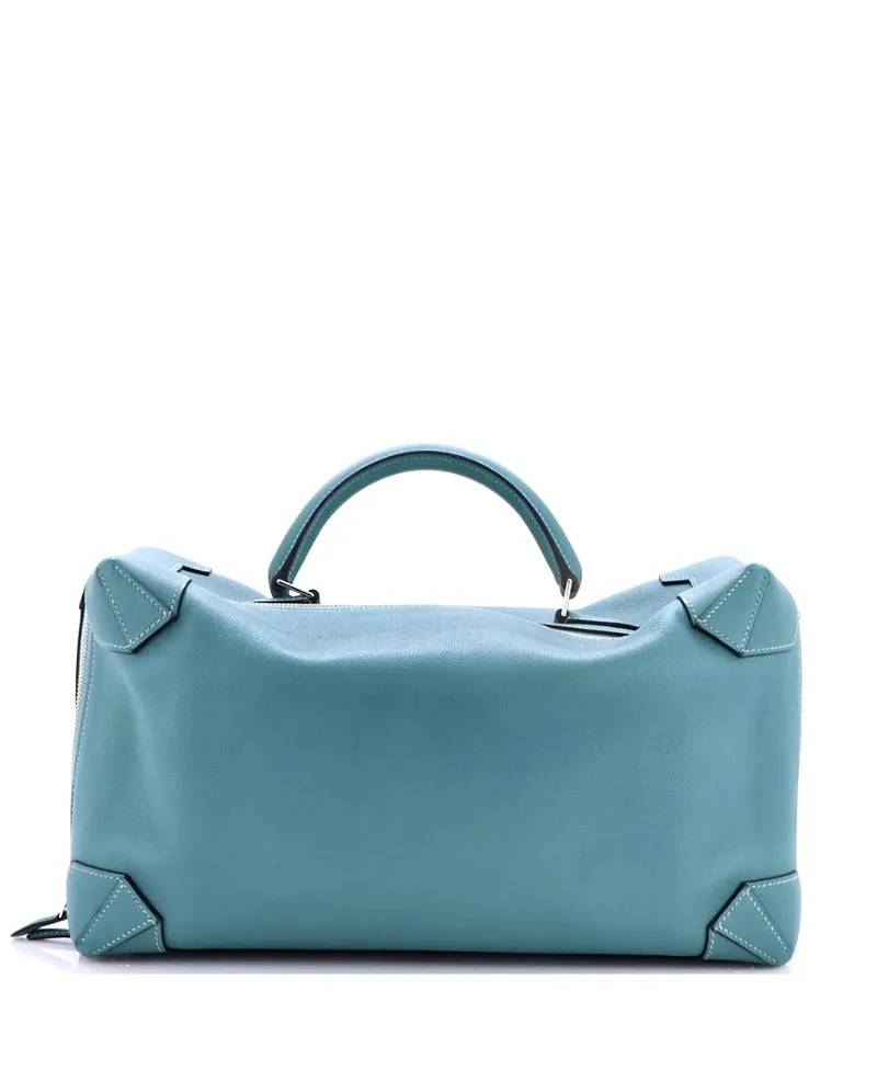 Pre-Owned Maxibox Evercolor Leather Satchel by Hermes