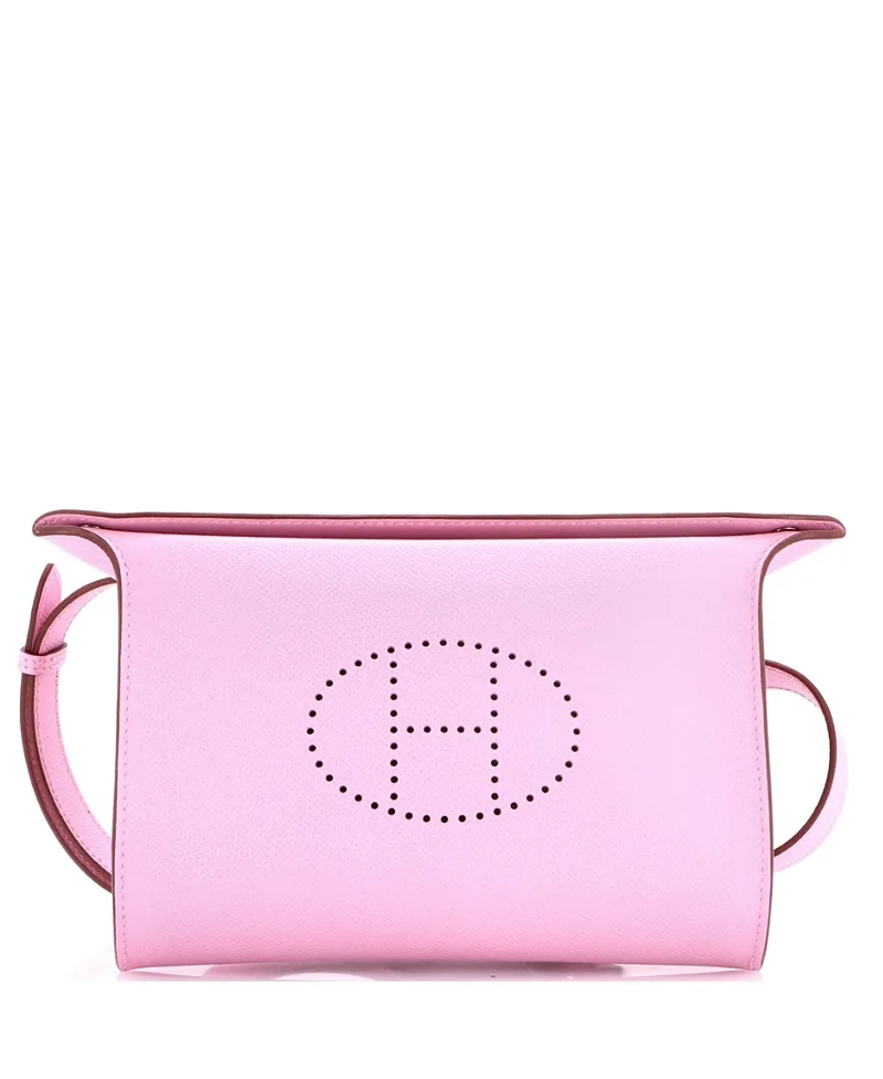 Pre-Owned Videpoches Mini Epsom Leather Crossbody by Hermes