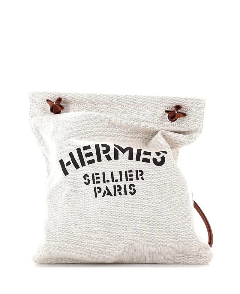 Pre-Owned Aline mm Toile Crossbody by Hermes