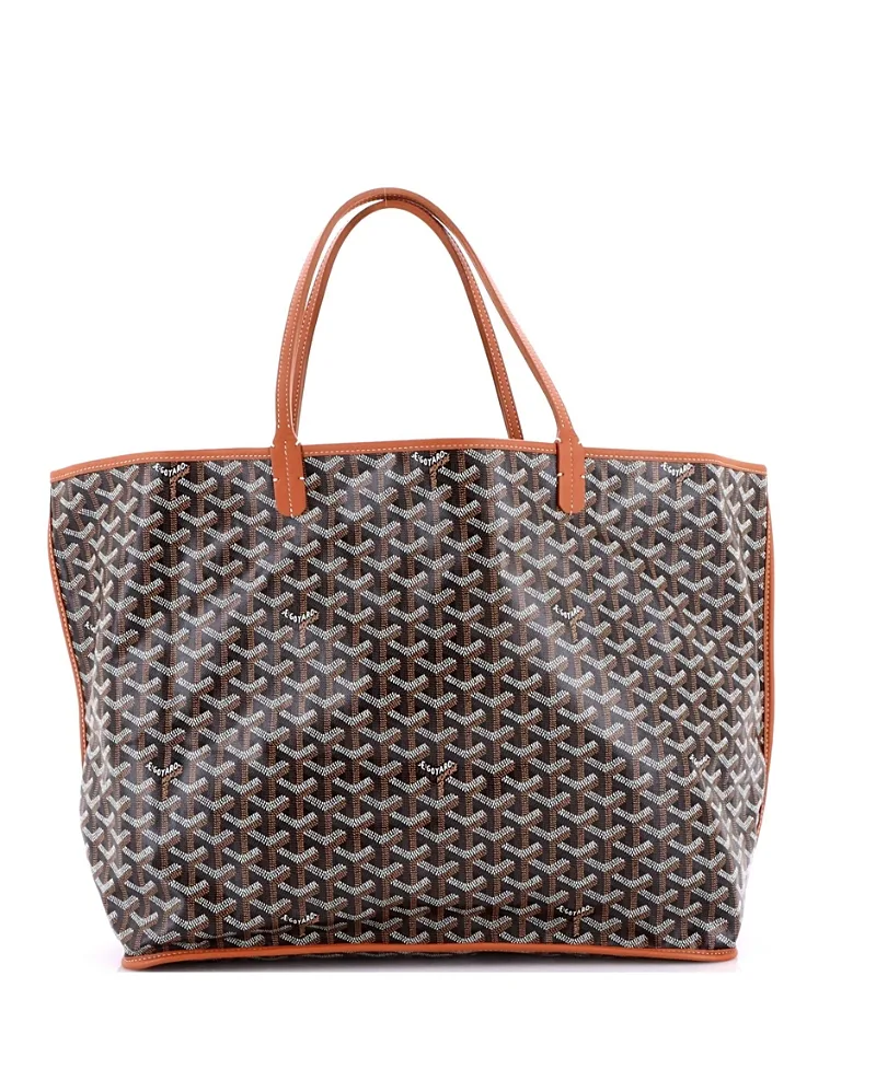 Pre-Owned Goyard Gm Anjou Reversible Tote Coated Canvas by Pre-owned Goyard