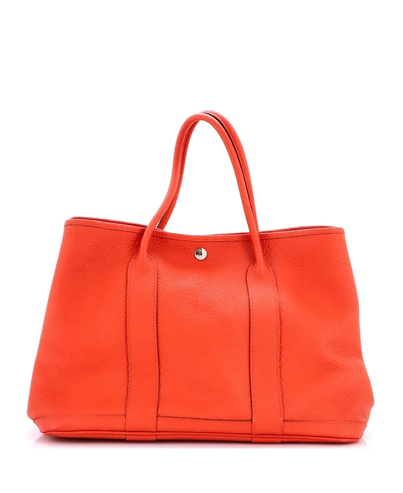 Pre-Owned Garden Party 36 Leather Tote by Hermes
