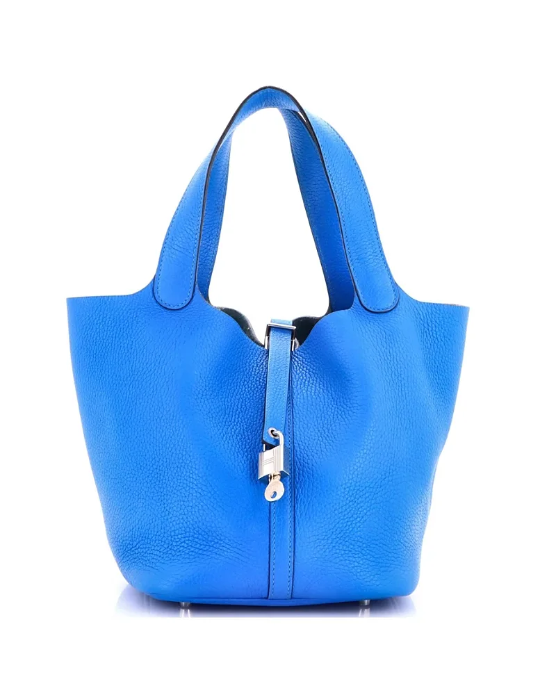 Pre-Owned mm Picotin Lock Bag Clemence by Hermes