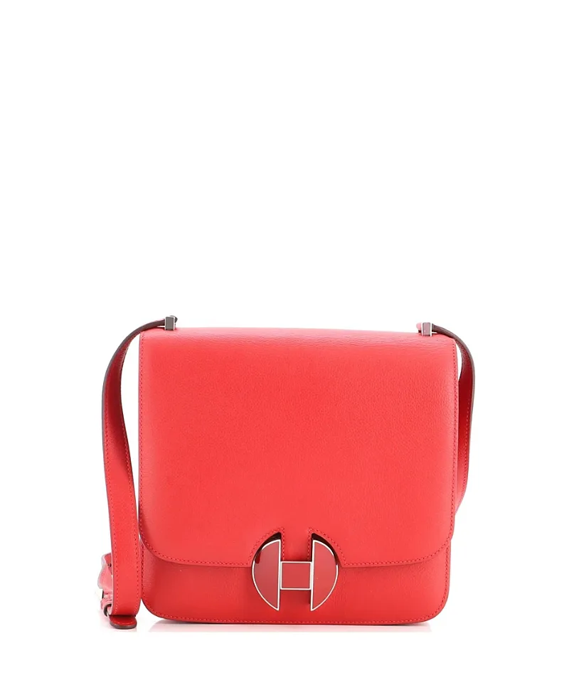 Pre-Owned 20 02 Evercolor Leather Shoulder Bag by Hermes