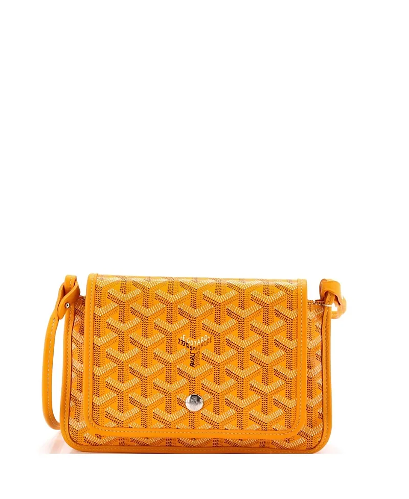 Pre-Owned Plumet Clutch Wallet Coated Canvas