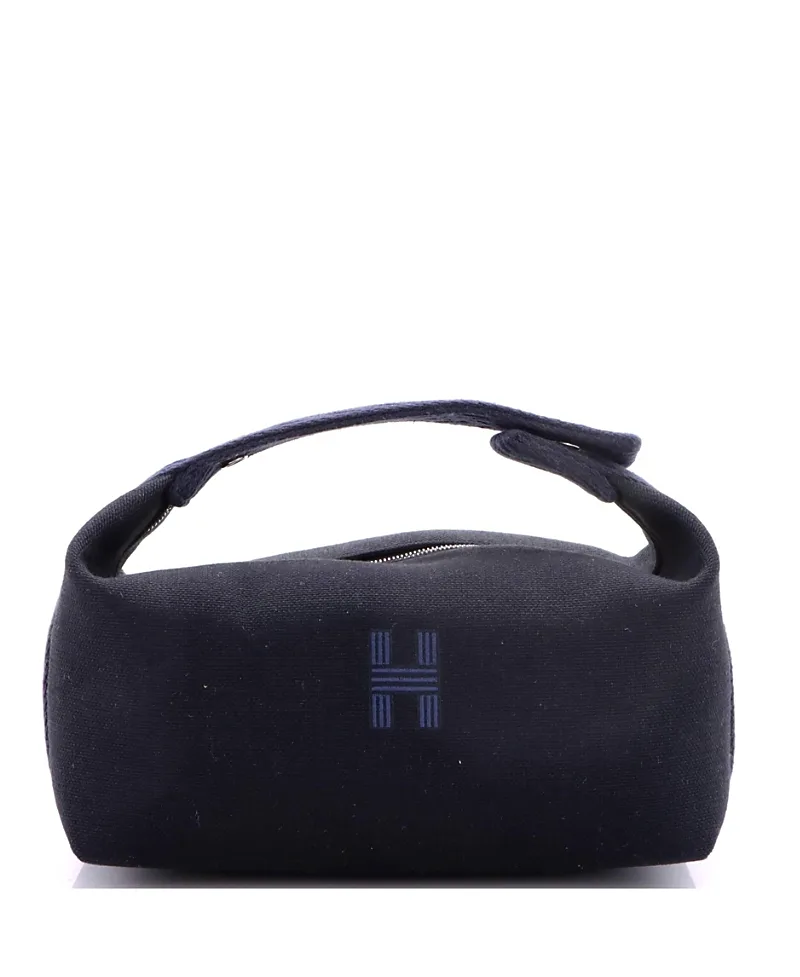 Pre-Owned Pm Bride-a-Brac Travel Case Toile by Hermes