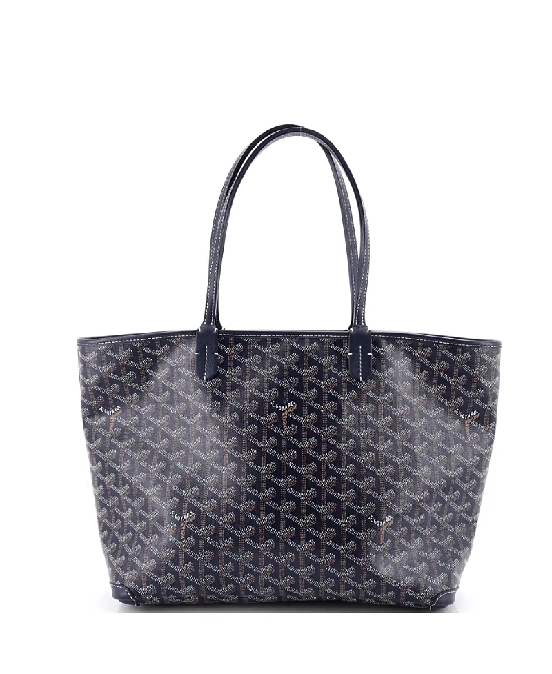 Pre-Owned Pm Artois Tote Coated Canvas by Pre-owned Goyard