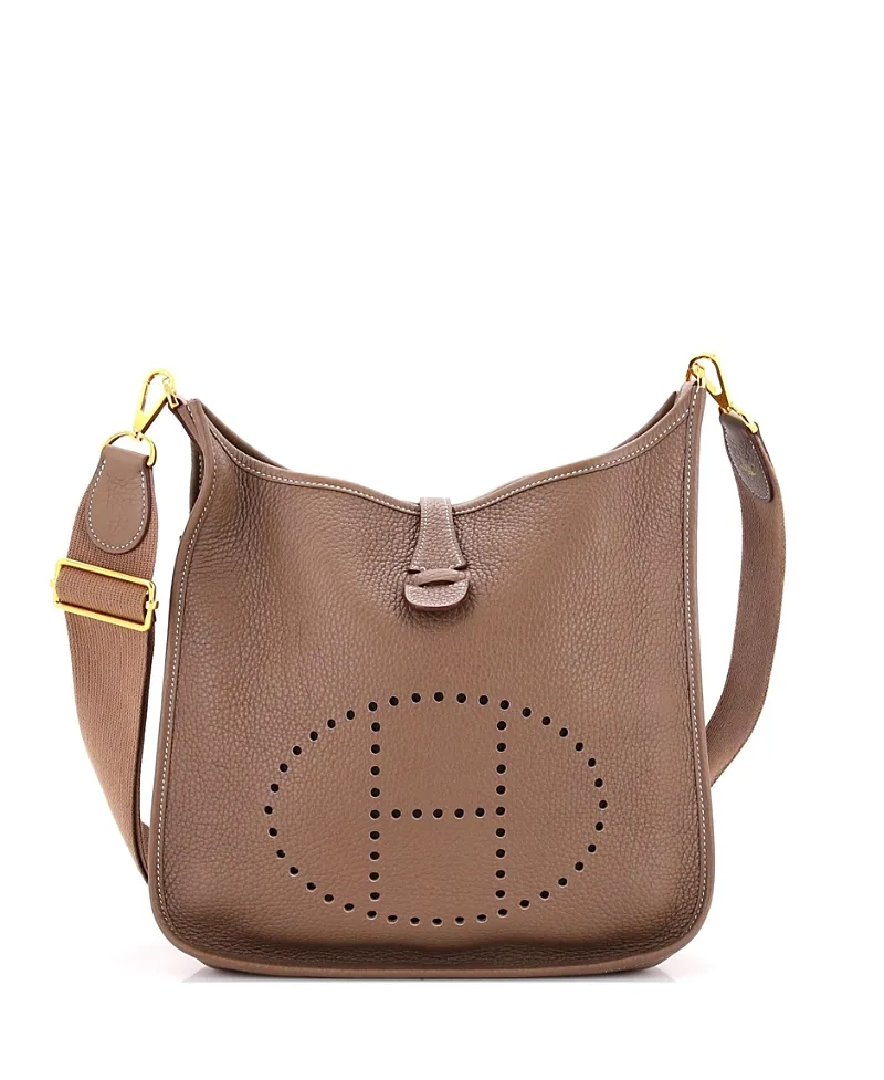 Pre-Owned Evelyne Pm Epsom Leather Crossbody by Hermes